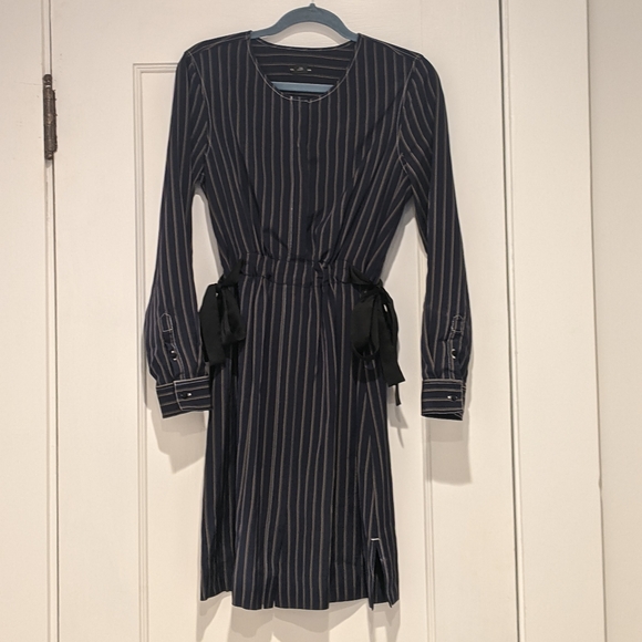 Club Monaco Striped Dress Size 2 - Picture 3 of 5